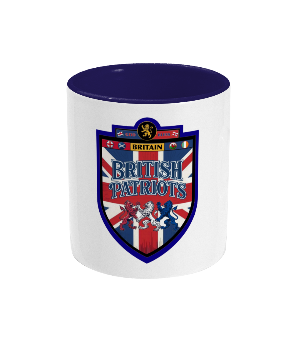British Patriots Two-Toned Navy Ceramic Mug