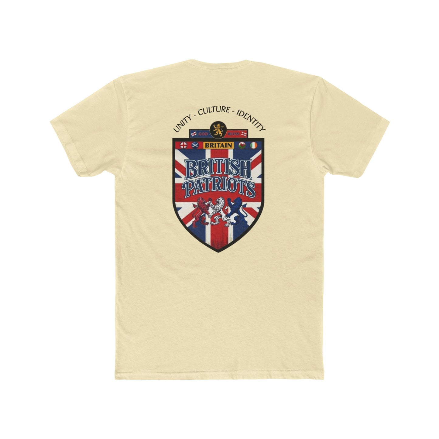 Big Badge 'unity, culture, identity' Crew Tee