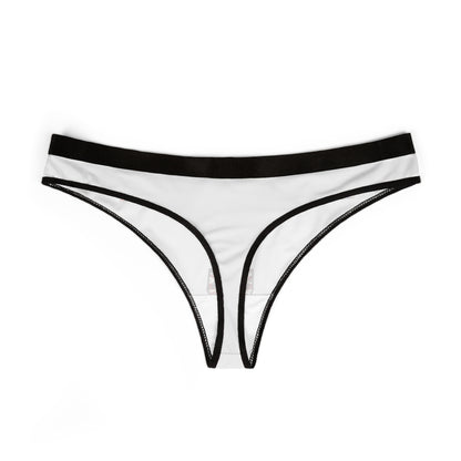 White Flag Accent Thong with Ireland & UK Flags
