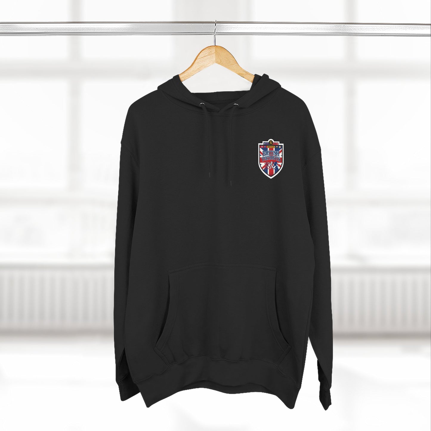 Roundabout Retro British Patriots Graphic Fleece Hoodie