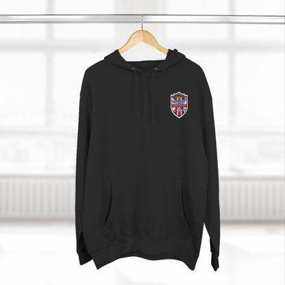 Roundabout Retro British Patriots Graphic Fleece Hoodie
