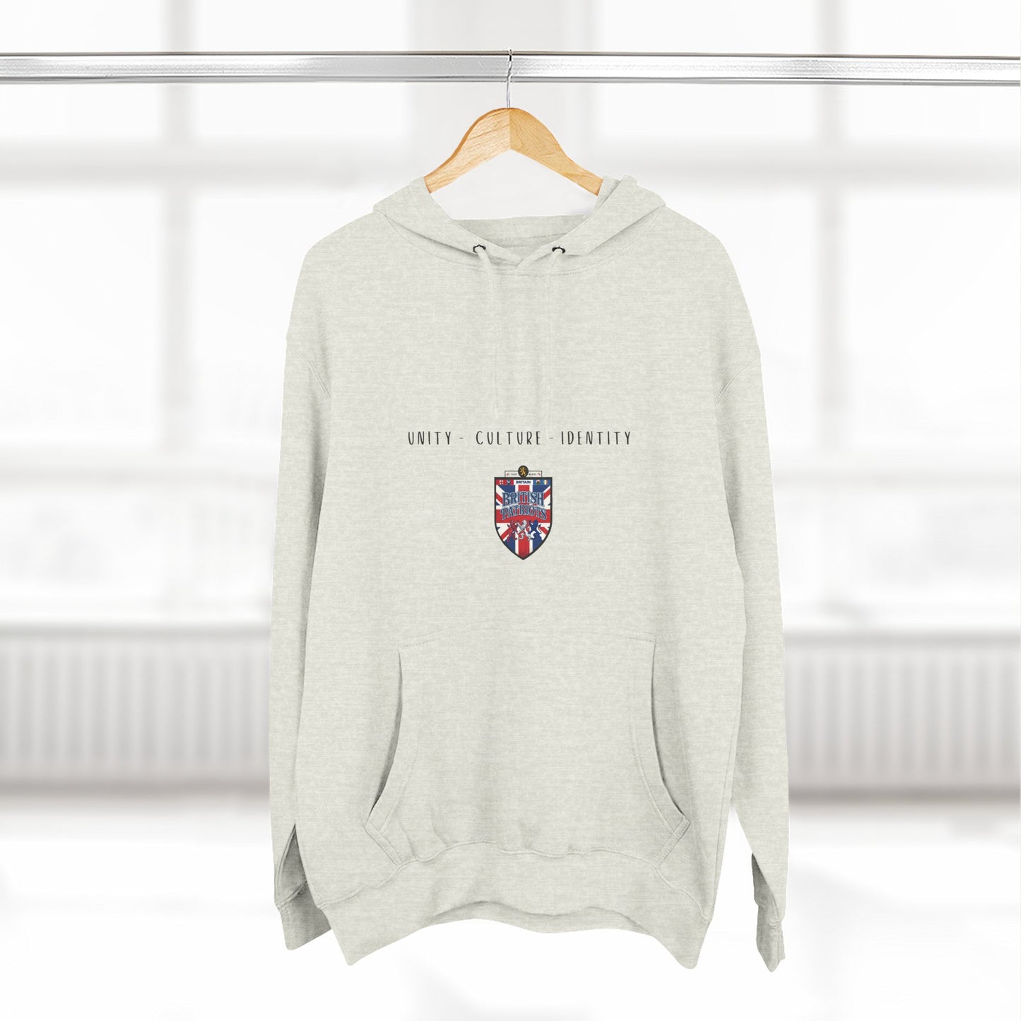 Minimal Heart Chest Hoodie