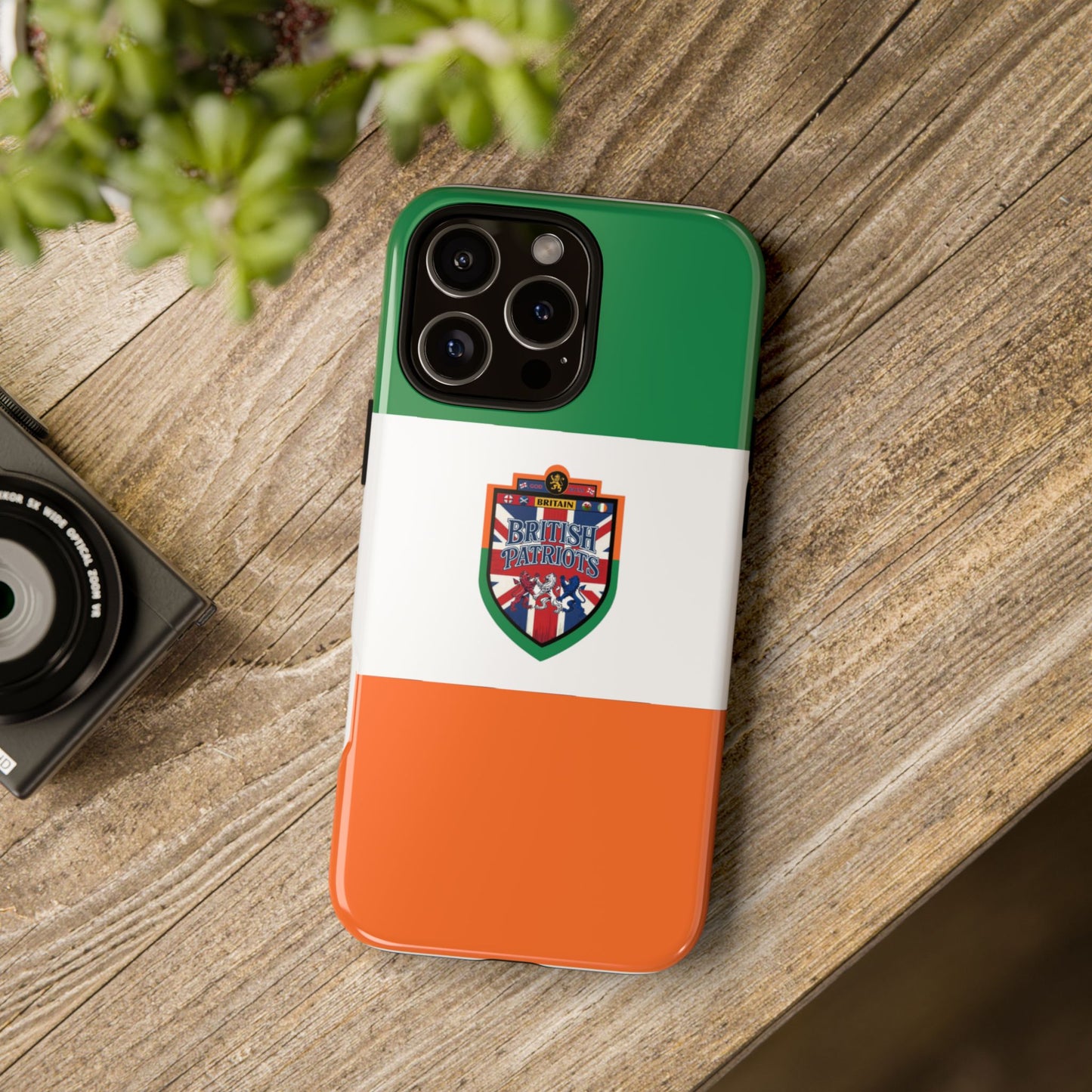 Irish Flag Tough Phone Case