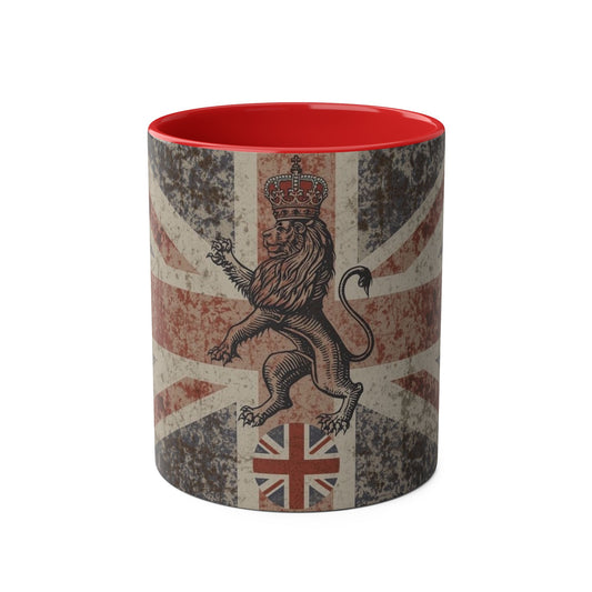 Union Jack Lion Coffee Mug