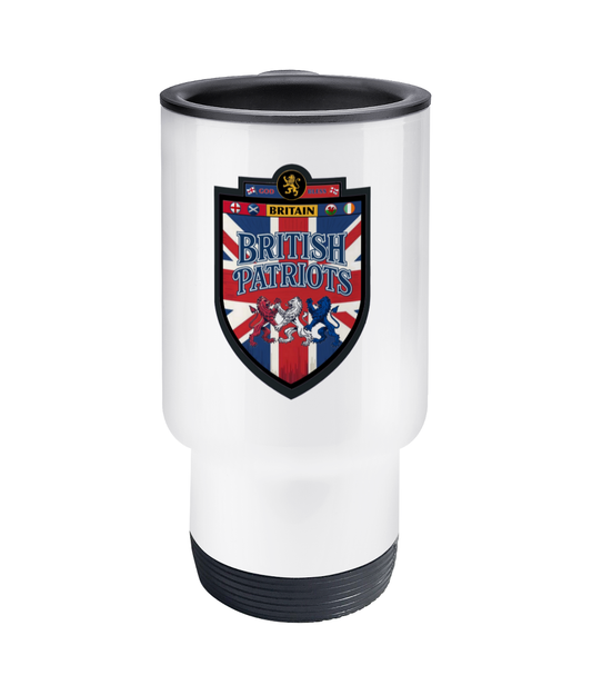 British Patriots Stainless Steel Travel Mug – 14oz